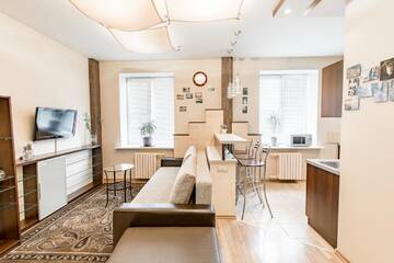 Фото номера Апартаменты Делюкс Апартаменты SutkiMinsk Apartment Centre г. Минск 9