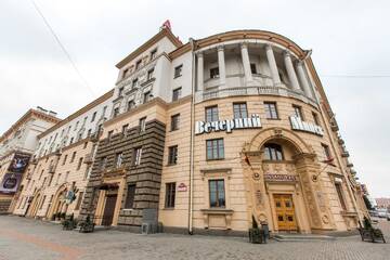 Фото номера Апартаменты Делюкс Апартаменты SutkiMinsk Apartment Centre г. Минск 13