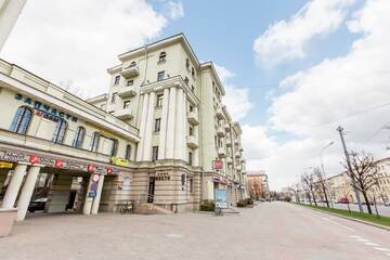Фото номера Роскошные апартаменты с 2 спальнями - Проспект Независимости, 43 Апартаменты SutkiMinsk Apartment Centre г. Минск 11