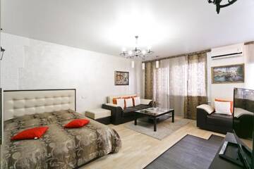 Фото номера Апартаменты-студио - ул. Городской Вал, 9 Апартаменты Minsklux Apartment 2 г. Минск 6
