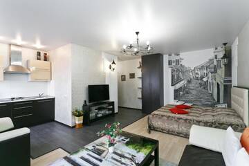 Фото номера Апартаменты-студио - ул. Городской Вал, 9 Апартаменты Minsklux Apartment 2 г. Минск 11