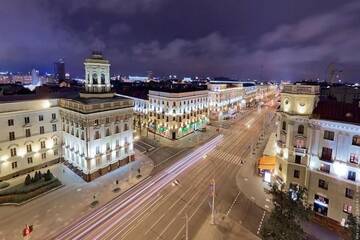 Фото номера Апартаменты с 1 спальней Апартаменты Vip Arenda Minsk г. Минск 52