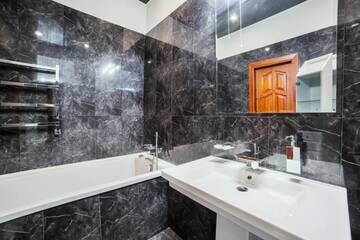 Фото номера Улучшенные апартаменты с 2 спальнями (6 взрослых) Апартаменты StudioMinsk 4 Apartments - Minsk г. Минск 24