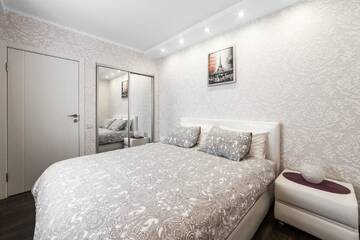 Фото номера Апартаменты с 2 спальнями - улица Кальварийская, 2 Апартаменты CityLife Apartments г. Минск 8