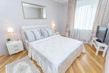 Фото номера Апартаменты с 2 спальнями Апартаменты 3-rooms Lux Apartment Kuibisheva str 69 г. Минск 44