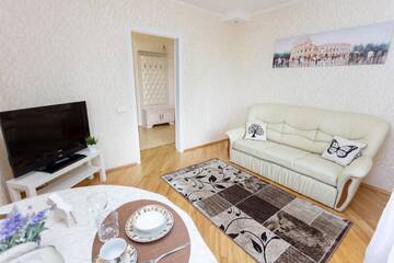 Фото номера Апартаменты с 2 спальнями Апартаменты 3-rooms Lux Apartment Kuibisheva str 69 г. Минск 18