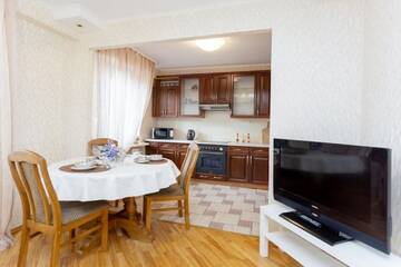 Фото номера Апартаменты с 2 спальнями Апартаменты 3-rooms Lux Apartment Kuibisheva str 69 г. Минск 12