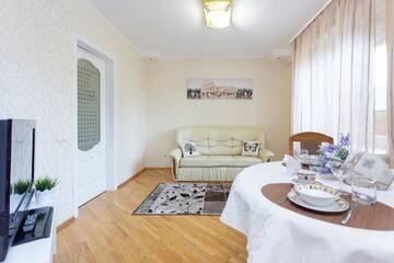 Фото номера Апартаменты с 2 спальнями Апартаменты 3-rooms Lux Apartment Kuibisheva str 69 г. Минск 13