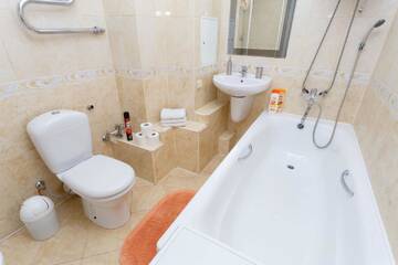 Фото номера Апартаменты с 2 спальнями Апартаменты 3-rooms Lux Apartment Kuibisheva str 69 г. Минск 19