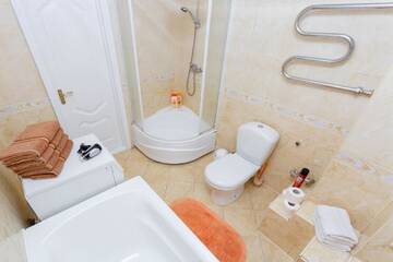 Фото номера Апартаменты с 2 спальнями Апартаменты 3-rooms Lux Apartment Kuibisheva str 69 г. Минск 20