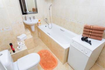 Фото номера Апартаменты с 2 спальнями Апартаменты 3-rooms Lux Apartment Kuibisheva str 69 г. Минск 21