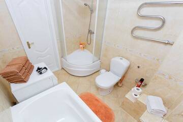 Фото номера Апартаменты с 2 спальнями Апартаменты 3-rooms Lux Apartment Kuibisheva str 69 г. Минск 37