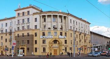 Фото номера Апартаменты с 1 спальней (для 4 взрослых): проспект Независимости, 44 Апартаменты Studiominsk Apartments г. Минск 2