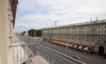 Фото номера Улучшенные апартаменты с одной спальней (для 4 взрослых) - проспект Независимости, 23 Апартаменты StudioMinsk 5 Apartments г. Минск 15