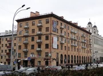 Фото номера Апартаменты с 2 спальнями Апартаменты StudioMinsk 5 Apartments г. Минск 2