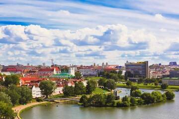 Фото номера Двухуровневые апартаменты Апартаменты Arenda Apartments г. Минск 25