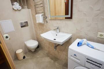 Фото номера Улучшенные апартаменты с сауной Апартаменты Studiominsk 9 Apartments г. Минск 7
