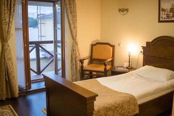 Фото номера Стандартный одноместный номер Отель Hotel Monastyrski Minsk City Centre г. Минск 7