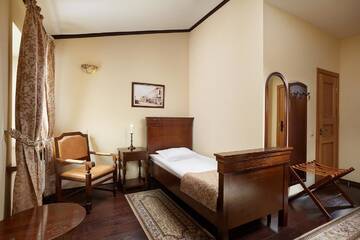 Фото номера Стандартный одноместный номер Отель Hotel Monastyrski Minsk City Centre г. Минск 3