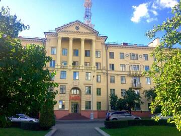 Фото номера Апартаменты с 2 спальнями - проспект Независимости, 33 Апартаменты Apartments in Minsk City Center г. Минск 26