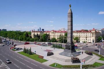 Фото номера Апартаменты Делюкс Апартаменты Apartment on prospekt Nezavisimosti г. Минск 50