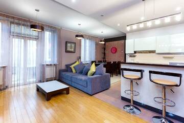 Фото номера Апартаменты с 2 спальнями Апартаменты Apartment on prospekt Nezavisimosti г. Минск 5