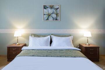 Фото номера Апартаменты с 2 спальнями Апартаменты Apartments on Zakharova 67/1 г. Минск 19