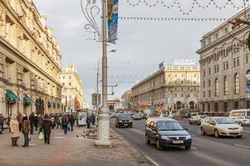 Фото номера Апартаменты с балконом Апартаменты TRUSThome г. Минск 11