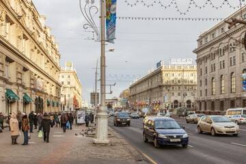Фото номера Апартаменты с балконом Апартаменты TRUSThome г. Минск 12