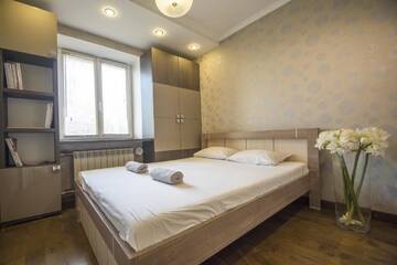 Фото номера Апартаменты бизнес-класса с 2 спальнями Апартаменты KvartLine г. Минск 15