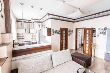 Фото номера Апартаменты Делюкс - ул. Ленинградская, 3 Апартаменты SutkiMinsk Apartments г. Минск 10