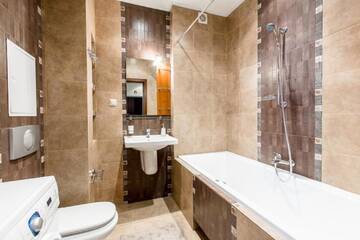 Фото номера Апартаменты Делюкс - ул. Ленинградская, 3 Апартаменты SutkiMinsk Apartments г. Минск 7