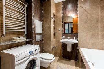 Фото номера Апартаменты Делюкс - ул. Ленинградская, 3 Апартаменты SutkiMinsk Apartments г. Минск 8