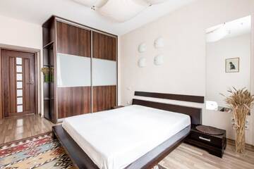 Фото номера Апартаменты Делюкс - ул. Ленинградская, 3 Апартаменты SutkiMinsk Apartments г. Минск 15