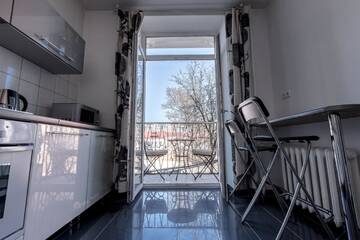 Фото номера Апартаменты Делюкс - Городской Вал, 10 Апартаменты SutkiMinsk Apartments г. Минск 11