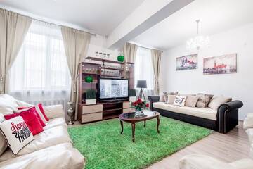 Фото номера Апартаменты с 2 спальнями: проспект Независимости, 23 Апартаменты Apartments Edem г. Минск 13