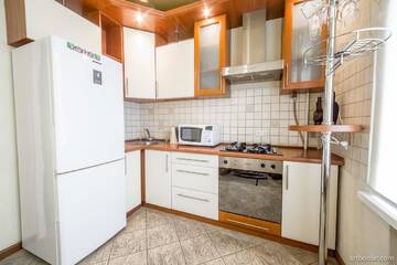 Фото номера Улучшенные апартаменты с 1 спальней - Проспект Независимости, 46 Апартаменты SutkiMinsk Economy г. Минск 5