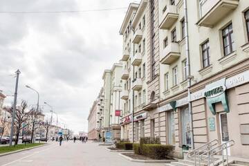 Фото номера Апартаменты с 2 спальнями - пр. Независимости, 43 Апартаменты SutkiMinsk Economy г. Минск 7