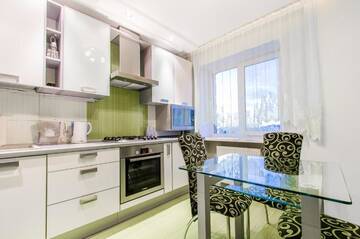 Фото номера Апартаменты с 1 спальней: ул. Городской Вал, 9 Апартаменты Royal Apartments Minsk г. Минск 3