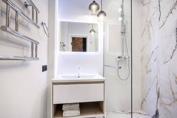 Фото номера Люкс с 2 спальнями Апартаменты Royal Apartments Minsk г. Минск 12