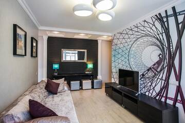 Фото номера Апартаменты с 2 спальнями – ул. Городской Вал, 9 Апартаменты Royal Apartments Minsk г. Минск 2
