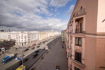 Фото номера Апартаменты Делюкс с 3 спальнями: Проспект Независимости, 12 Апартаменты Royal Apartments Minsk г. Минск 40