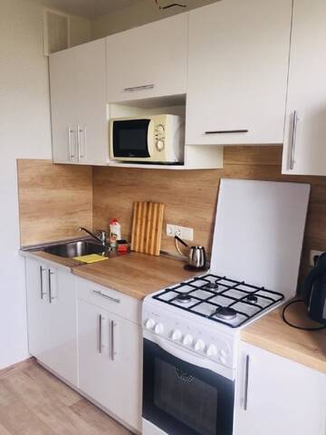 Фото номера Апартаменты с 1 спальней Апартаменты Apartment Vulica Prytychaha г. Минск 8