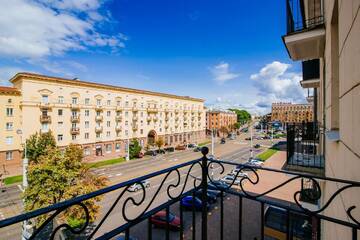 Фото номера Апартаменты с 1 спальней Апартаменты Vip-kvartira Kiselyova г. Минск 8