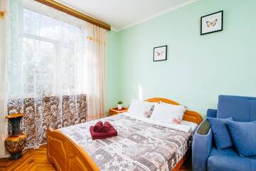 Фото номера Апартаменты с 1 спальней Апартаменты Vip-kvartira Kiselyova г. Минск 3