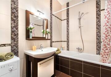 Фото номера Апартаменты с 1 спальней и балконом Апартаменты 10 Apartment on ploshad Pobedi г. Минск 9