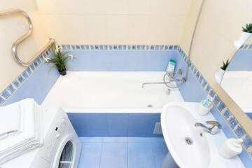 Фото номера Апартаменты Делюкс Апартаменты 2-rooms Apartament Nemiga str 12 г. Минск 48