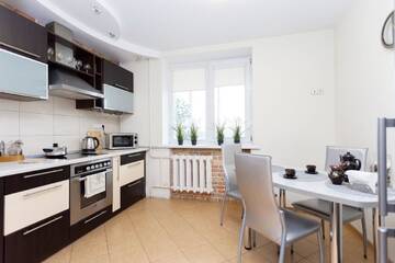 Фото номера Апартаменты Делюкс Апартаменты 2-rooms Apartament Nemiga str 12 г. Минск 16
