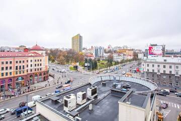 Фото номера Апартаменты Делюкс Апартаменты 2-rooms Apartament Nemiga str 12 г. Минск 28