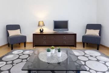 Фото номера Апартаменты Делюкс Апартаменты 2-rooms Apartament Nemiga str 12 г. Минск 30